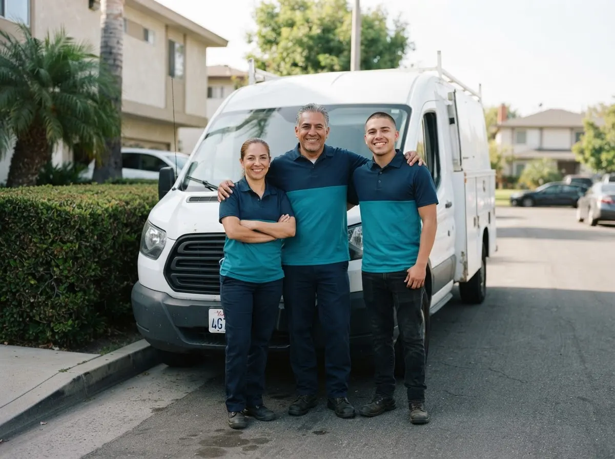 CleanVista Portable Toilets portable toilet rentals team in Los Angeles, CA